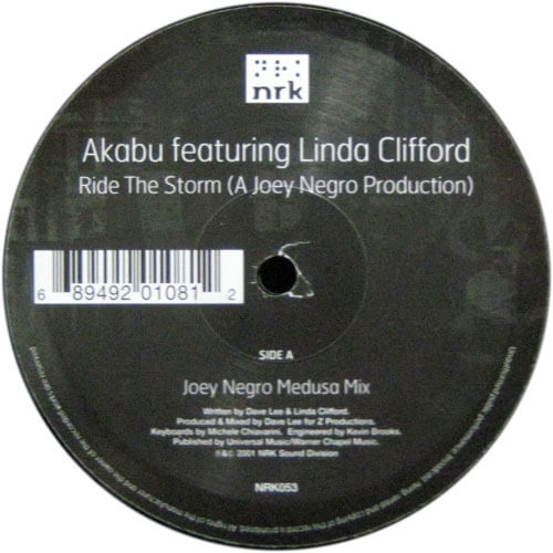 Akabu Featuring Linda Clifford Ride The Storm Part One (Joey Negro Mixes) [Is. Reco [アイレコ]]