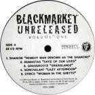 Blackmarket Unreleased Volume One