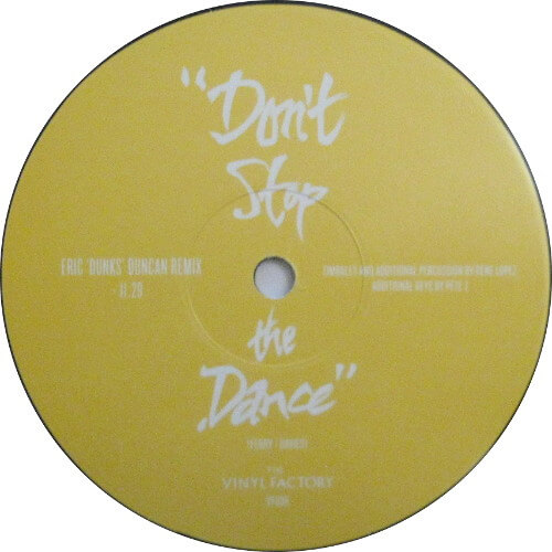 Don't Stop The Dance