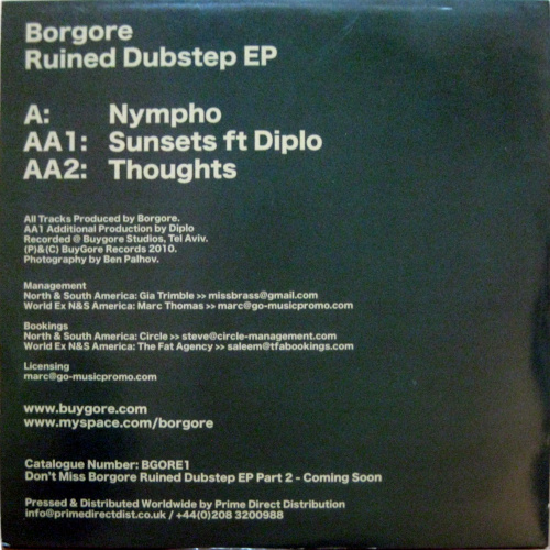 Borgore Ruined Dubstep EP