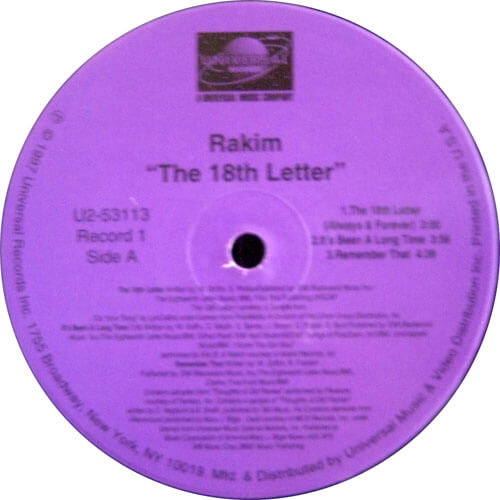 The 18th Letter
