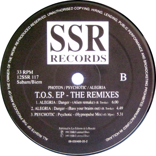 T.O.S. EP - The Remixes