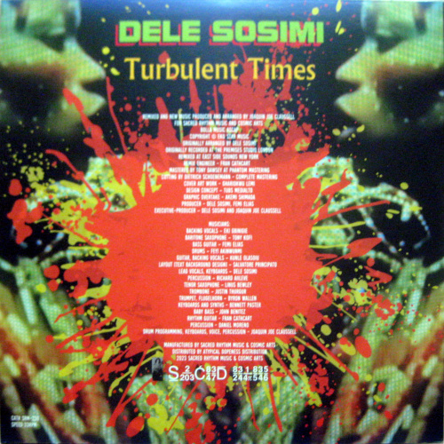Turbulent Times (Remixes By Joaquin Joe Claussell)