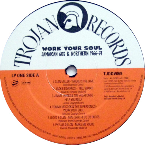 Work Your Soul - Jamaican 60s & Northern 19...