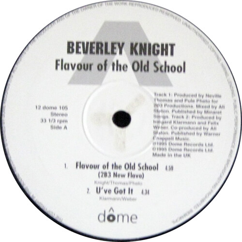 Flavour Of The Old School