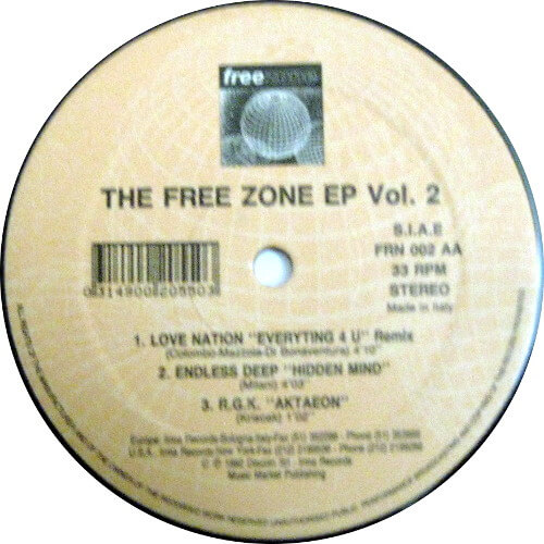 The Free Zone EP Vol. 1 & 2