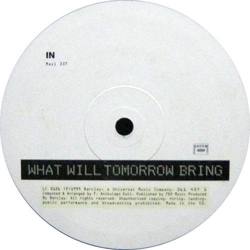 What Will Tomorrow Bring